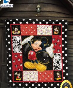 Mickey Quilt Blanket DN Cartoon Fans 11