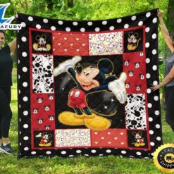 Mickey Quilt Blanket DN Cartoon…