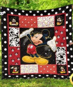 Mickey Quilt Blanket DN Cartoon…