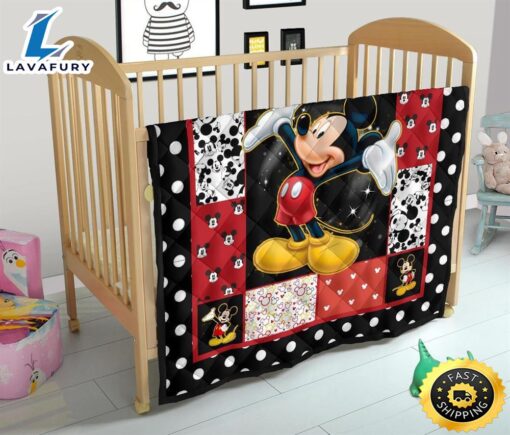 Mickey Quilt Blanket DN Cartoon  Fans