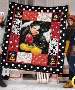 Mickey Quilt Blanket DN Cartoon Fans 8