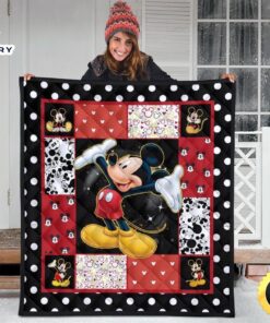 Mickey Quilt Blanket DN Cartoon Fans 9