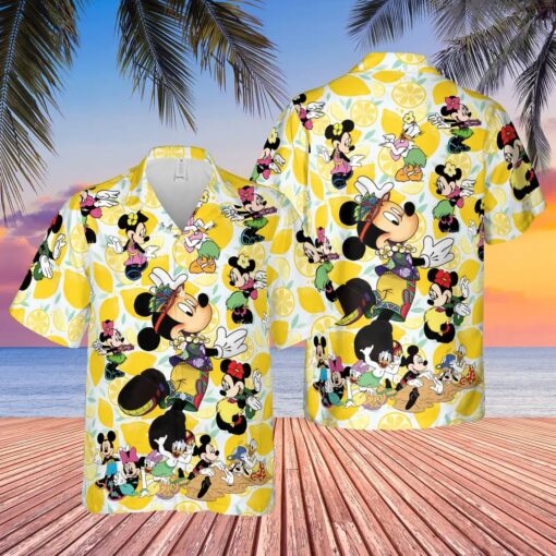 Mickey Snacks Hawaiian Shirt Disney Mickey Hawaiian Shirt