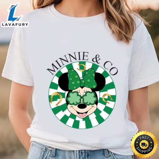 Minnie Mouse And Co Saint Patricks Day Shirt