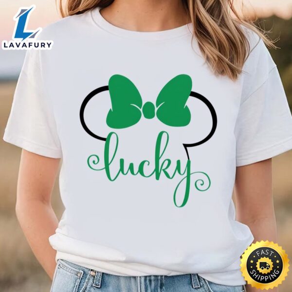 Minnie Mouse Lucky St Patricks Day Shirt