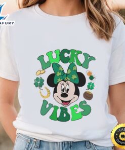 Minnie Mouse Lucky Vibes Shirt,…