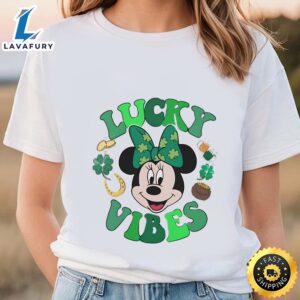 Minnie Mouse Lucky Vibes Shirt,…