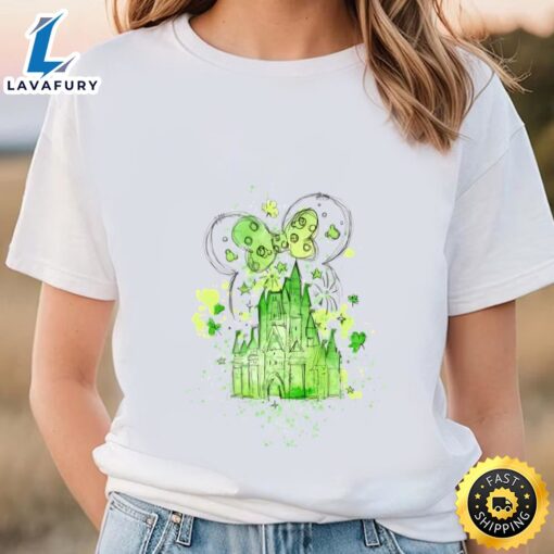 Minnie Mouse St. Patrick’s Day Castle Shirt