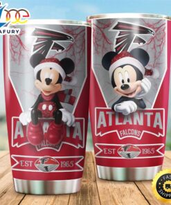 NFL Atlanta Falcons Mickey All Over Print 3D Tumbler