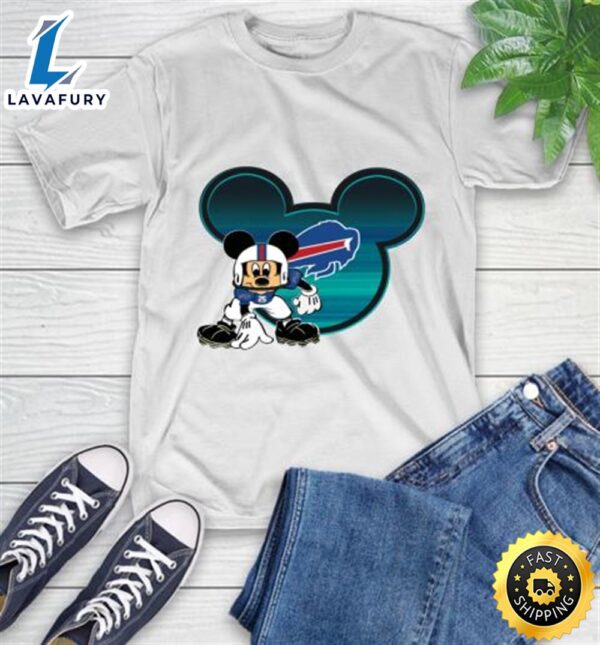 NFL Buffalo Bills Mickey Mouse Disney Football T Shirt