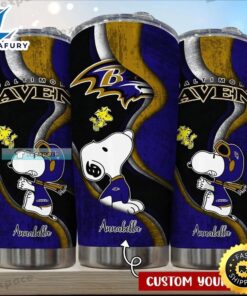 NFL Custom Baltimore Ravens Snoopy…
