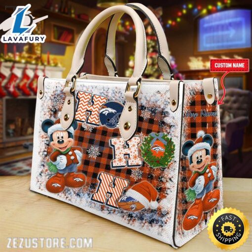 NFL Denver Broncos Mickey Ho Ho Ho Hand Bag