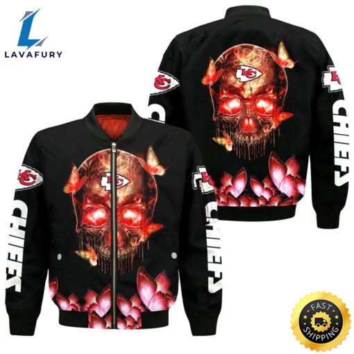 NFL Kansas City Chiefs All Over Print Bomber Jackets