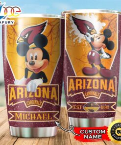 NFL Personalized Arizona Cardinals Mickey…