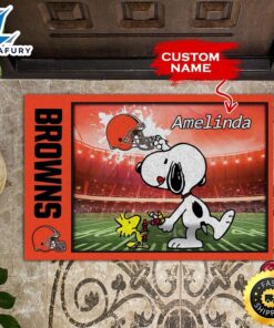 NFL Personalized Cleveland Browns Snoopy…