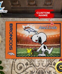 NFL Personalized Denver Broncos Snoopy…