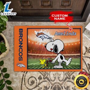 NFL Personalized Denver Broncos Snoopy…