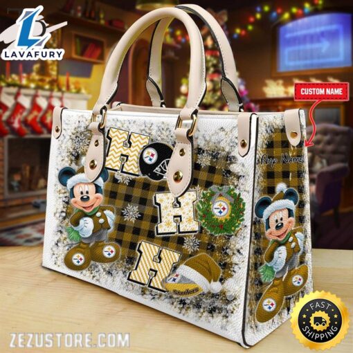 NFL Pittsburgh Steelers Mickey Ho Ho Ho Hand Bag