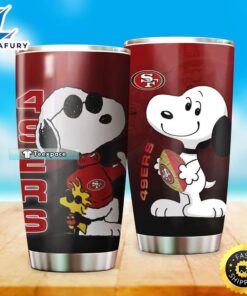 NFL Snoopy 49ers Coffee Tumbler…