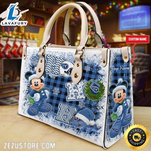 NFL Tennessee Titans Mickey Ho Ho Ho Hand Bag