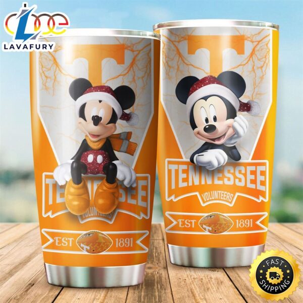 NFL Tennessee Volunteers Mickey All Over Print 3D Tumbler
