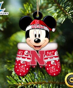 Nebraska Cornhuskers Team And Mickey…