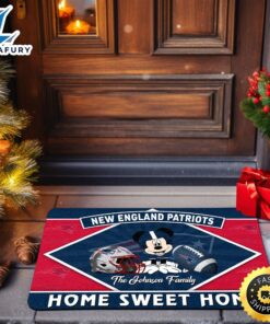 New England Patriots Doormat Custom…