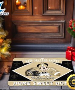 New Orleans Saints Doormat Custom…