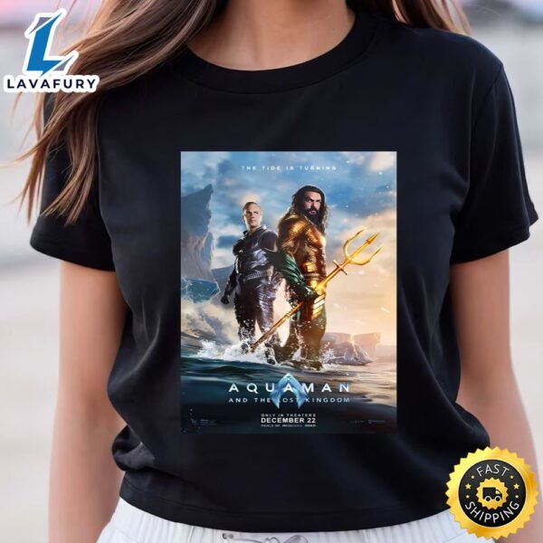 Official Aquaman And The Lost Kingdom Poster Shirt