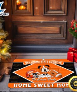 Oklahoma State Cowboys Doormat Custom…