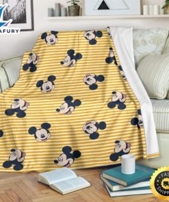 Pattern Mickey Mouse Fleece Blanket Fans 1