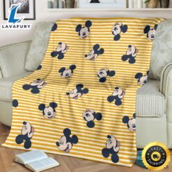 Pattern Mickey Mouse Fleece Blanket Fans 2