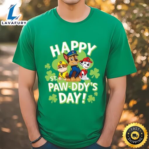 Paw Patrol St. Happy Patrick’s Day T-Shirt