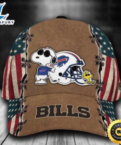 Personalized Buffalo Bills Snoopy All Over Print 3D Classic Cap