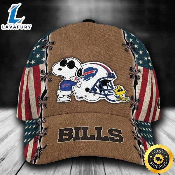 Personalized Buffalo Bills Snoopy All Over Print 3D Classic Cap