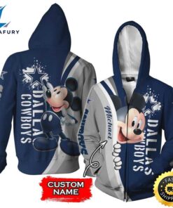 Personalized Dallas Cowboys Mickey Mouse…