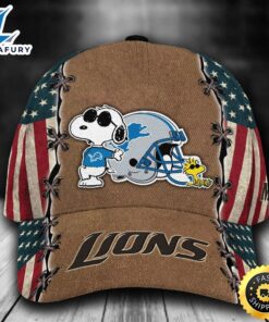 Personalized Detroit Lions Snoopy USA…