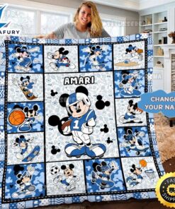 Personalized Disney Mickey Mouse Quilt…