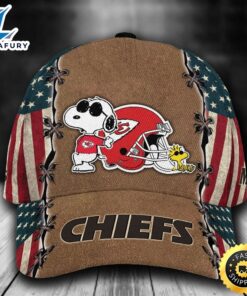 Personalized Kansas City Chiefs Snoopy All Over Print 3D Classic Cap