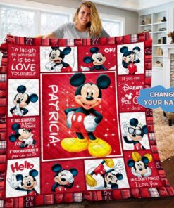 Personalized Mickey Mouse Quilt Mickey…
