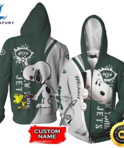 Personalized New York Jets Snoopy…
