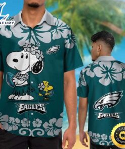 Philadelphia Eagles & Snoopy Hawaiian…