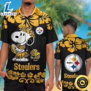 Pittsburgh Steelers & Snoopy Hawaiian…