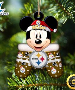 Pittsburgh Steelers Team And Mickey…