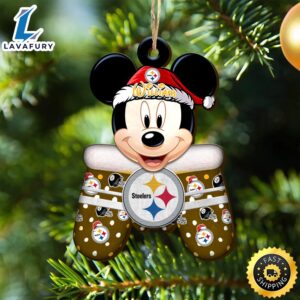 Pittsburgh Steelers Team And Mickey…