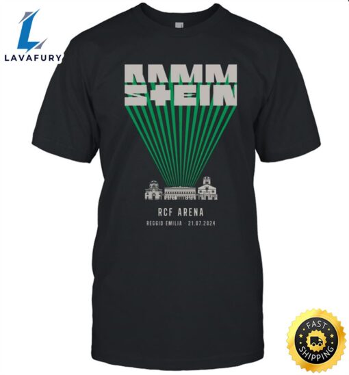 Rammstein Jun 27, 2024 Ostend Belgium Show Shirts