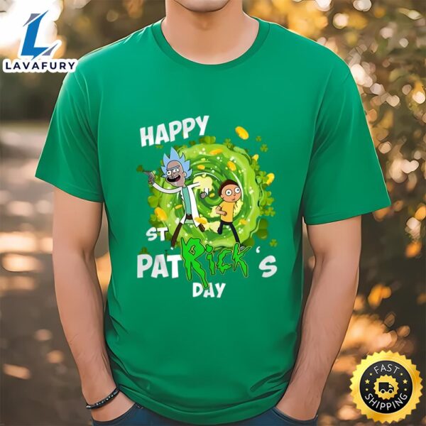 Rick And Morty Happy St Patrick Day Shirt