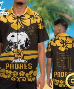San Diego Padres Snoopy Hawaiian…