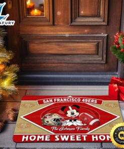 San Francisco 49ers Doormat Custom…