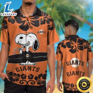 San Francisco Giants Snoopy Hawaiian…